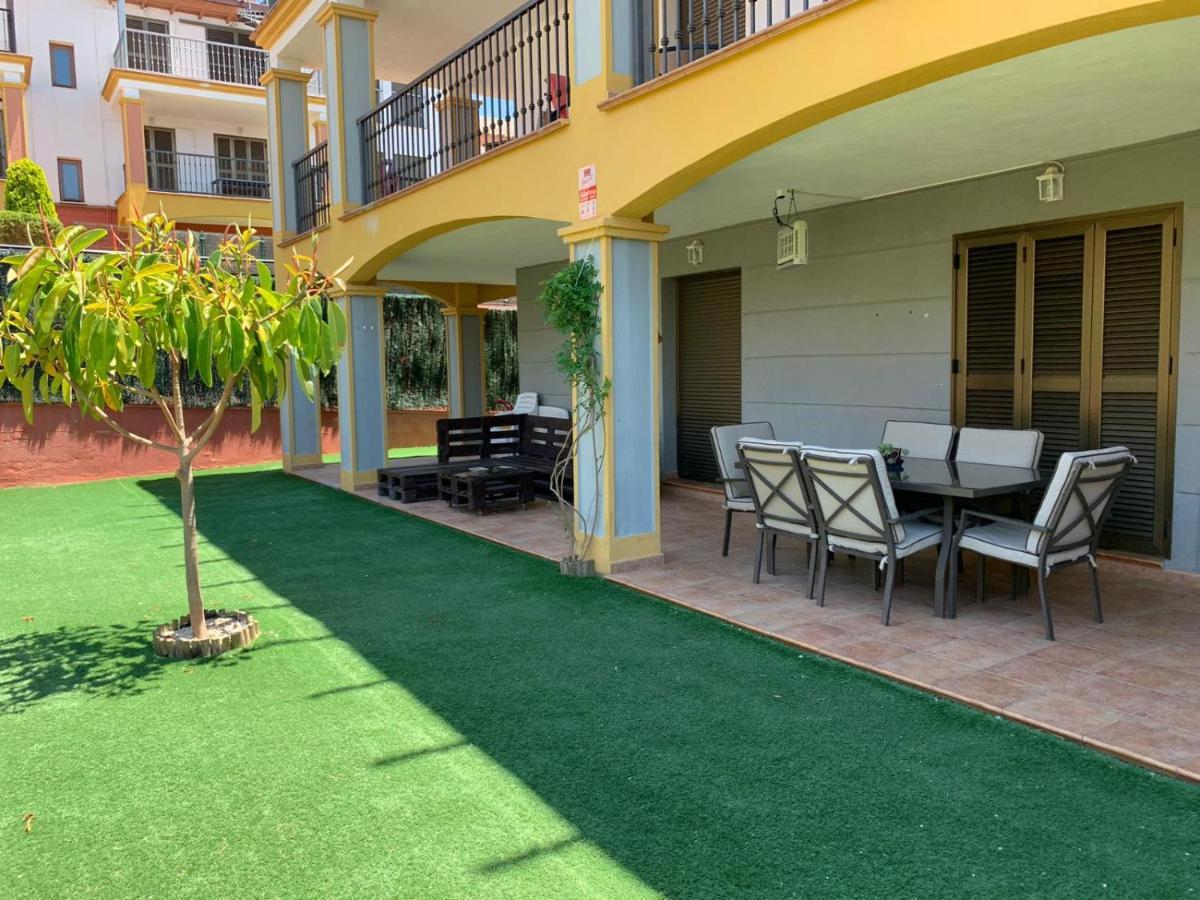 Apartamento Con Jardin Privado Y Acceso A Piscina Уелва Екстериор снимка
