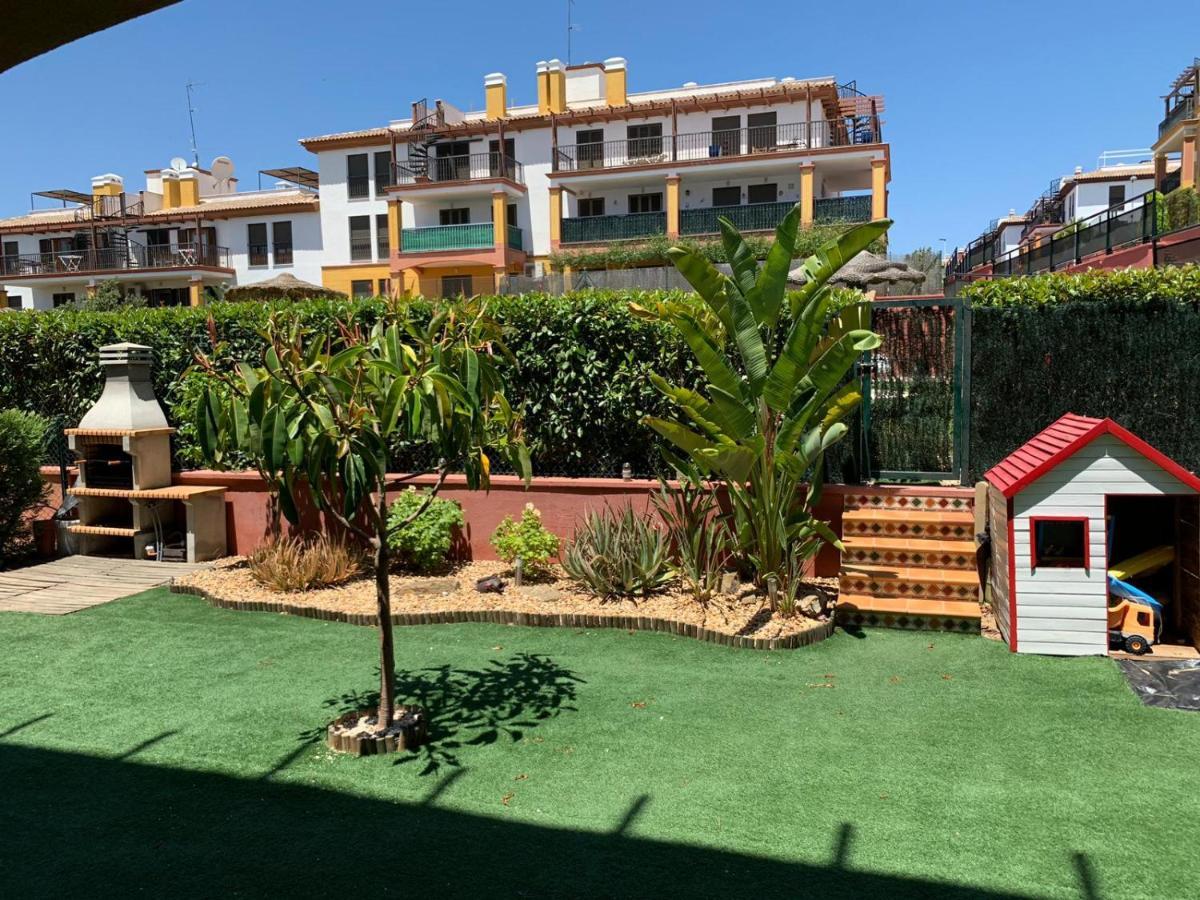 Apartamento Con Jardin Privado Y Acceso A Piscina Уелва Екстериор снимка
